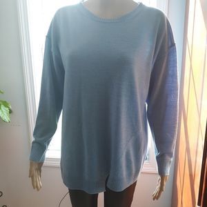 525 America Sweater Wool  Blue Womens Size Small
